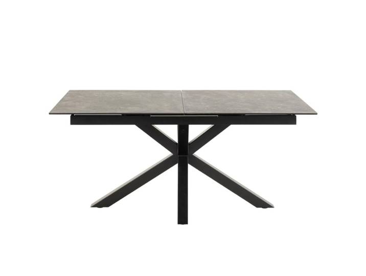 Table rectangulaire extensible en céramique l168/210 anthracite