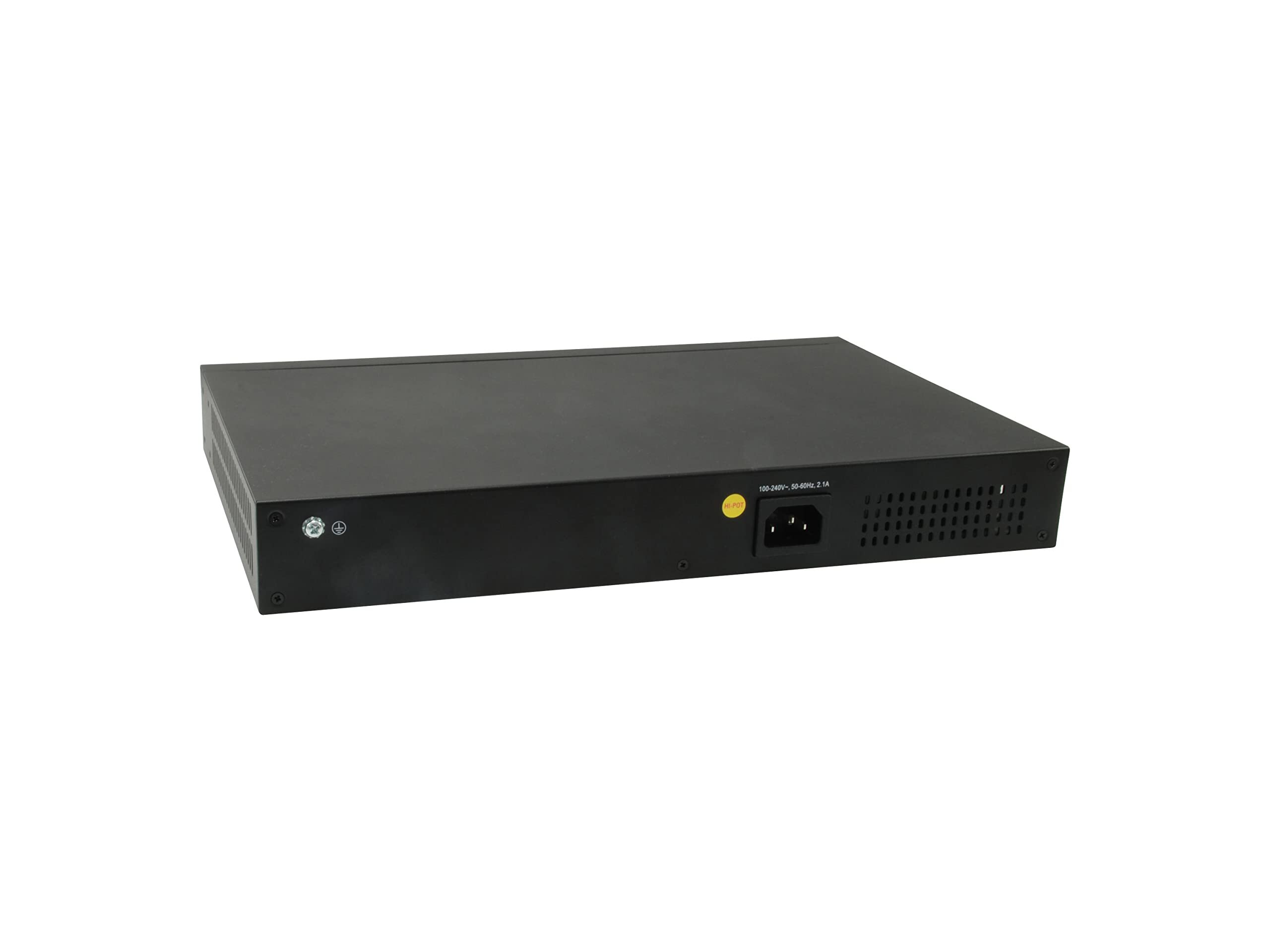 LevelOne GEP-1061, Managed, L2, Gigabit Ethernet (10/100/1000), Power over Ethernet (PoE), Rack-Einbau
