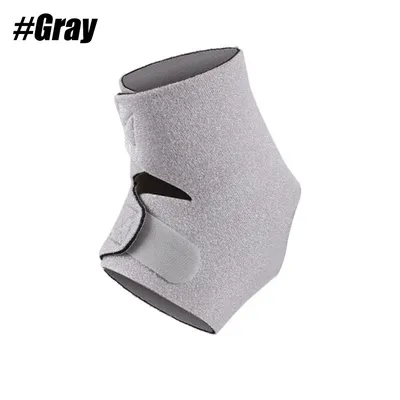 Basketball Ankle Brace, Nylon Ankle Protector, Sports Protective Gear, Football Ankle Support, Compression Support gray s