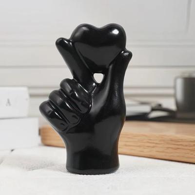 Inspired Finds Valentine Love Gesture Resin Ornament Romantic Modern Desk And Bedroom Decor black