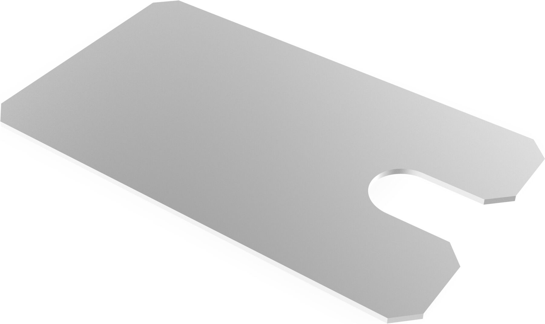 META Unterlegblech 1,5 mm für Kragarmregale L & M, verzinkt (20074833)