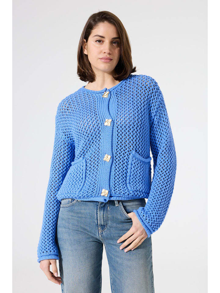 Garcia Cardigan in Hellblau - M