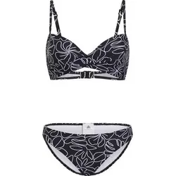 FIREFLY Damen Bikini Liner Sarina, Größe 36C in Grau Grau