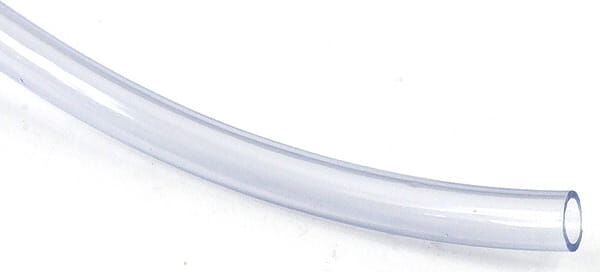 Aquatuning Schlauch PVC 8/5mm (1/4"ID) kleiner Biegeradius Clear Meterware