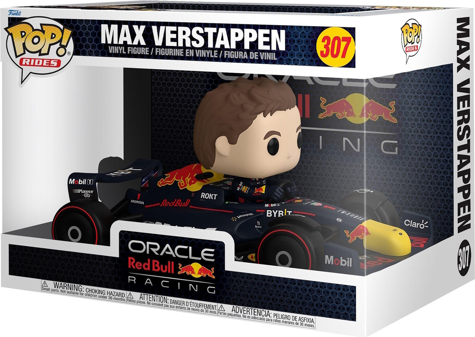 Funko POP! Rides Max Verstappen Formule 1 vinylfiguur met raceauto
