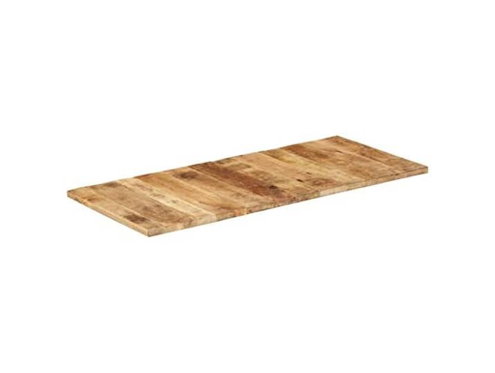 vidaXL Tischplatte Massivholz Mango 25-27 mm 140x60 cm