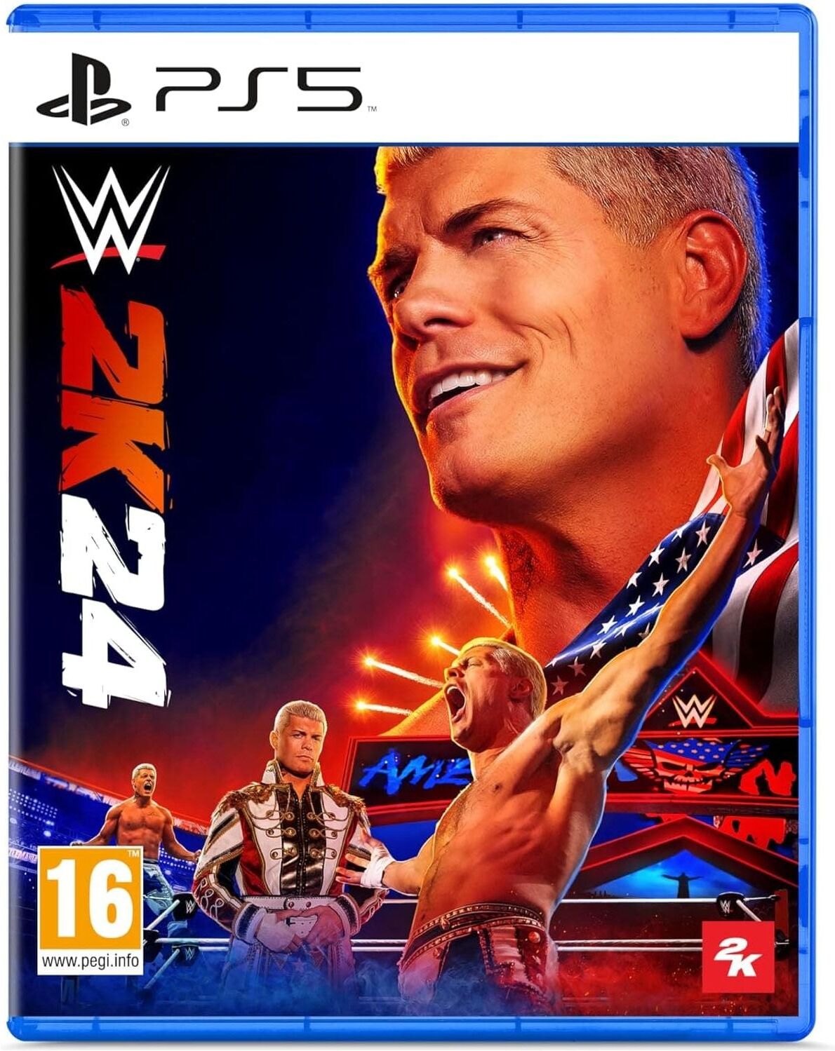 PlayStation WWE 2K24 - PS5 Game, New