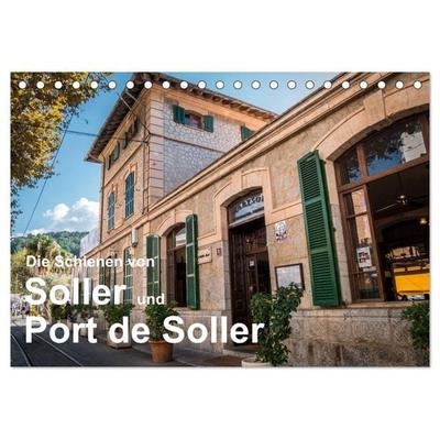 Die Schienen von Soller und Port de Soller (Tischkalender 2027 DIN A5 quer), CALVENDO Monatskalender