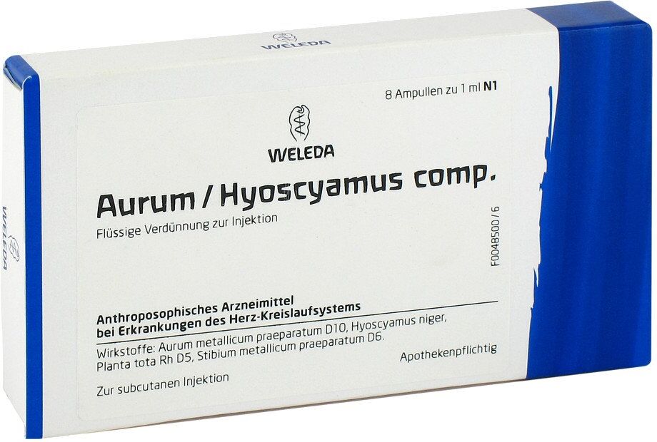 Aurum/hyoscyamus compositus Ampullen