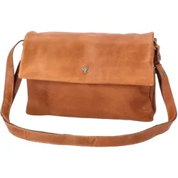 The Skandinavian Brand Leder Umhängetasche - Cognac