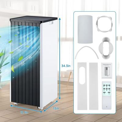 Yun 3-in-1 Portable Air Conditioners with Built-in Dehumidifier Function, Fan Mode, Remote Control