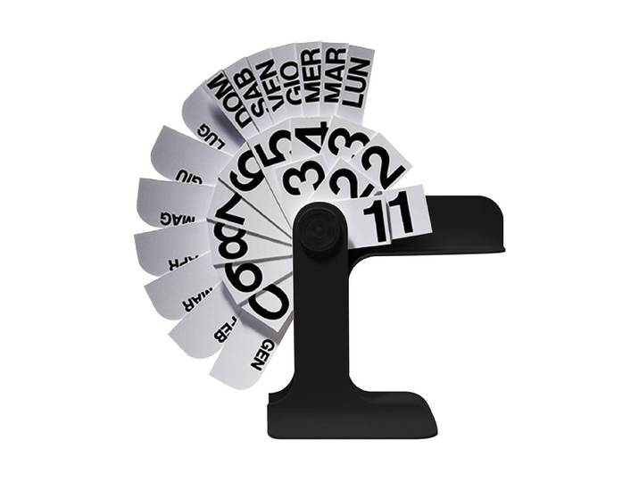 DANESE calendrier TIMOR (Nero, italien - ABS/PVC)