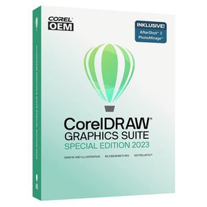Corel Grafiksoftware DRAW Graphics Suite 2023, Special Edition, Windows, Box-Pack, Vollversion