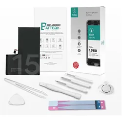 SIGN Complete Battery Replacement Kit - iPhone 15, Smartphone Akku