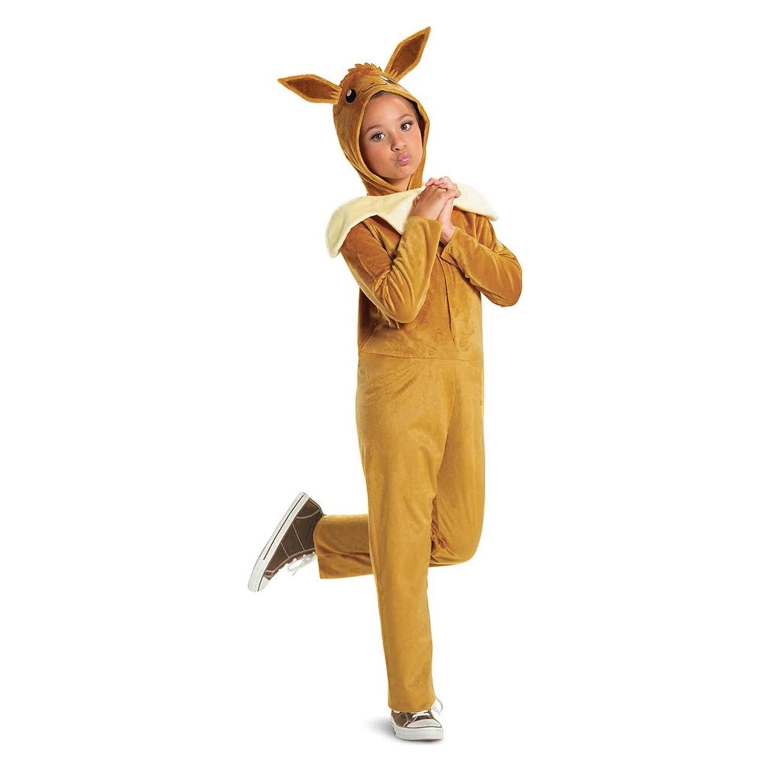 Disguise - Pokemon Hooded Jumpsuit Classic - Eevee (128 cm) (140, 146, M) (109259K-EU-V2)