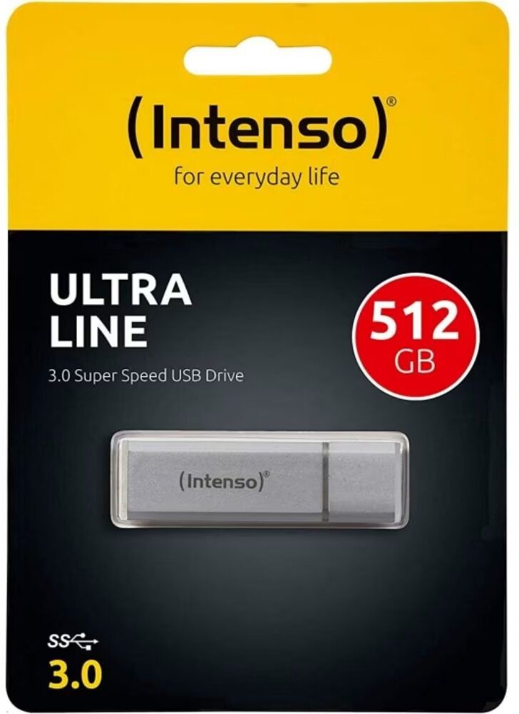Intenso Memoria Usb 32 Ultra Line 512gb Aluminio 3531493 Talla Única Unisex