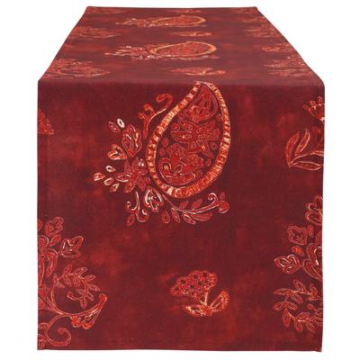 Tischläufer CASATEX "Orient", rot (bordeaux), B:40cm L:140cm, Baumwolle, Tischdecken