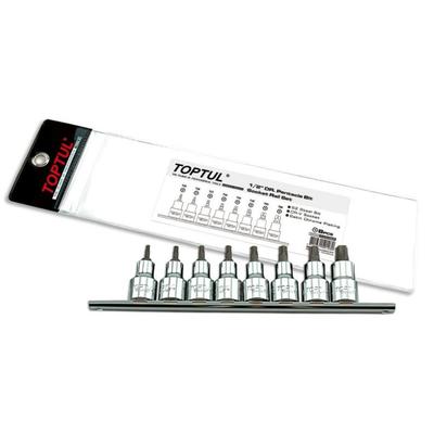 TOPTUL Steckschlüsseleinsatz-Set GAAG0806
