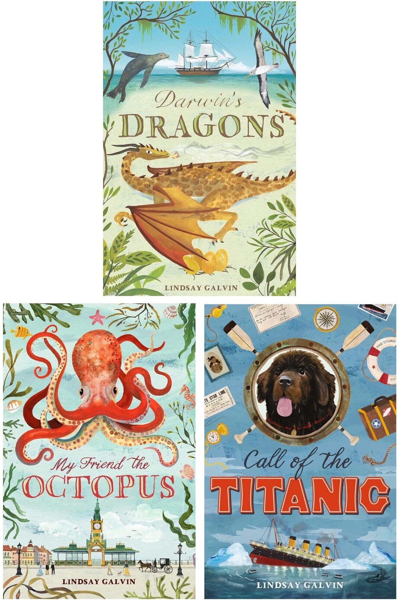 Lindsay Galvin 3 Books Collection Set - Ages 9-12 - Paperback Chicken House Ltd