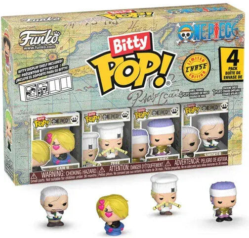 Funko Bitty Pop! - One Piece - Sanji 4 Pack