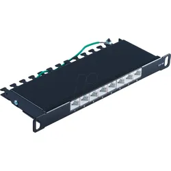 SHVP BS08-67050 - Patchpanel, 10", 8-Port, Cat.6a
