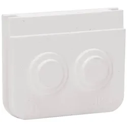 Kopp 321602004 Kabeleinführung AP-FR 2-fach SEBS IP44 Blueelectric arktis