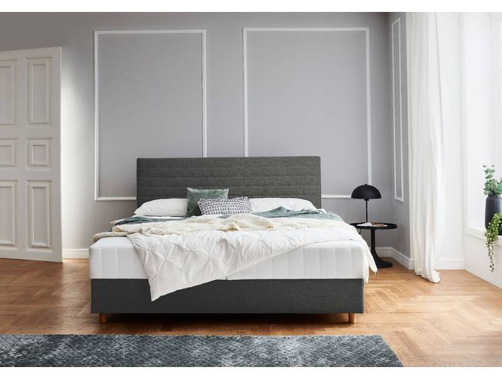 ATLANTIC home collection Josie mit Taschen-Federkernmatratze und Bettkasten