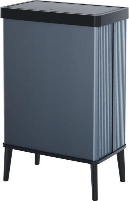 Curver Verto Vuilnisbak met sensorbediening, 54 liter, parelblauw