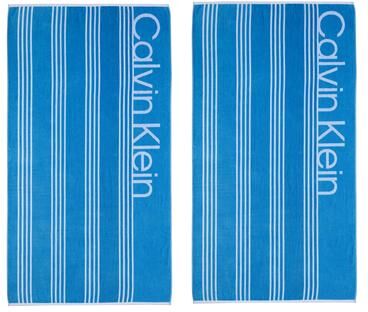 Calvin Klein 2 Piece Beach Towel Set - 2 Piece