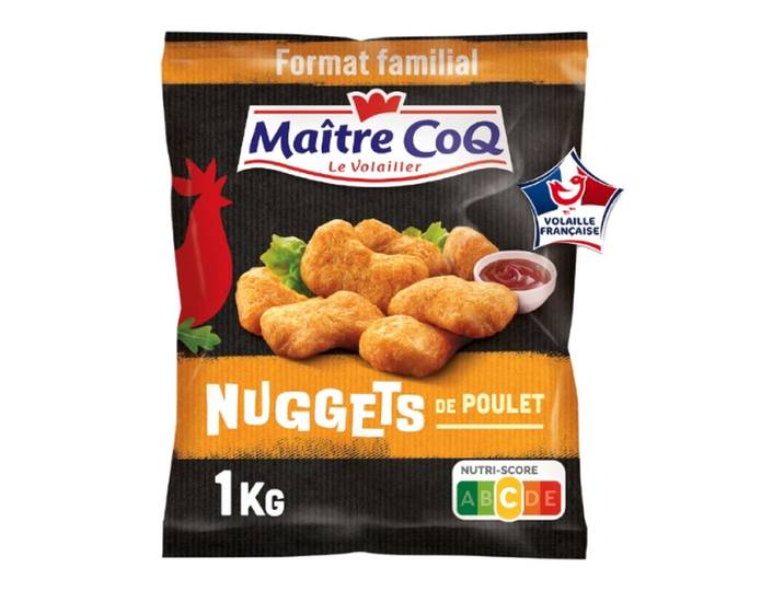 MAITRE COQ Nuggets de poulet 1kg