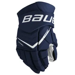 BAUER Vapor FLYLITE Eishockeyhandschuhe Junior – 10–11 Zoll, sechs Farben | 11 Zoll Navy