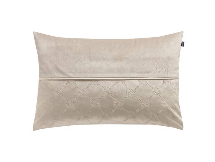 Joop! Kissenbezug, Beige, Textil, Raute, 38x58 cm, hochwertige Qualität, Heimtextilien, Wohntextilien, Kissenbezug