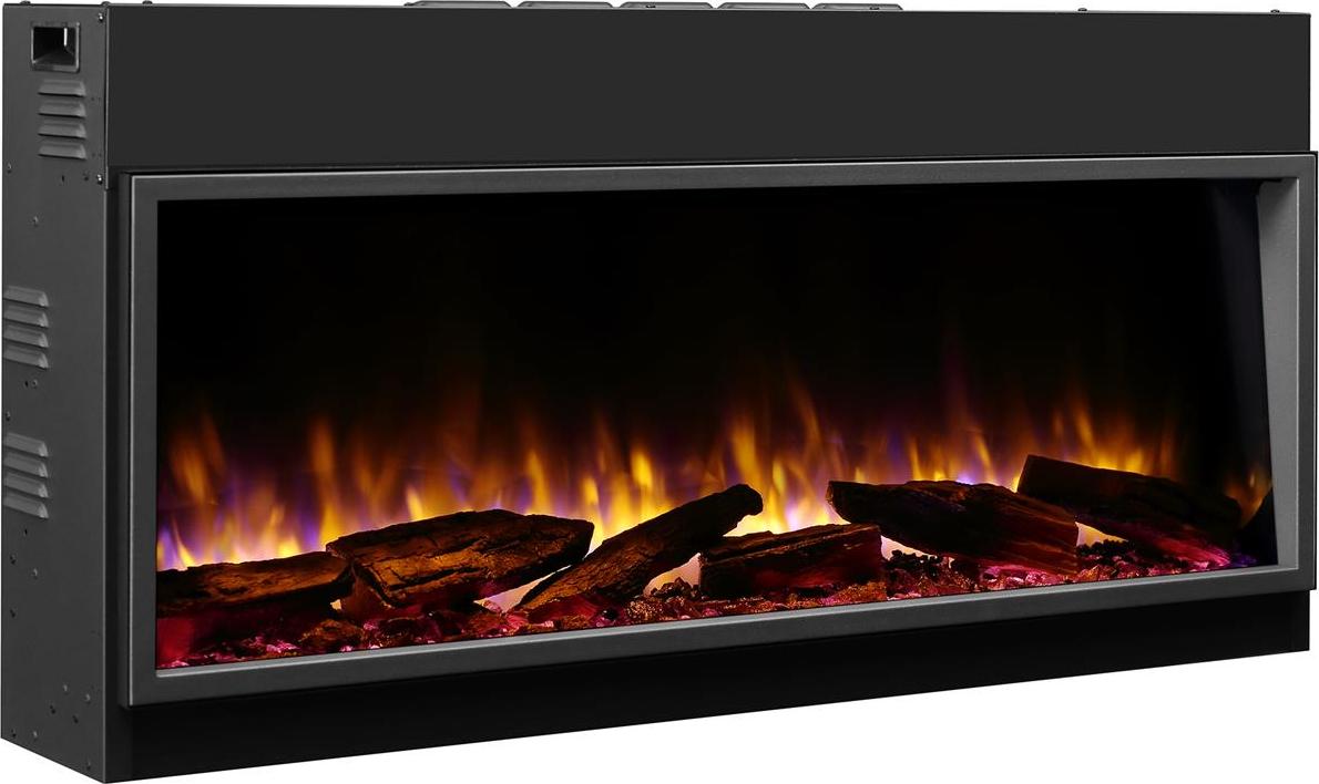 Elektrokamin Einbaukamin BALDERIA Amazona 44" - Heizung bis 2000 W, schwarz