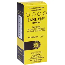 Sanuvis Tabletten 80 St