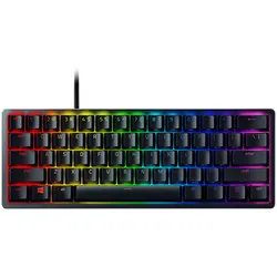 RGB-LED Gaming Tastatur USB  Huntsman Mini (Schwarz) 