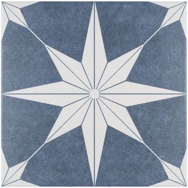 "Merola Tile Stella Day 9-3/4"" x 9-3/4"" Porcelain Floor and Wall Tile"
