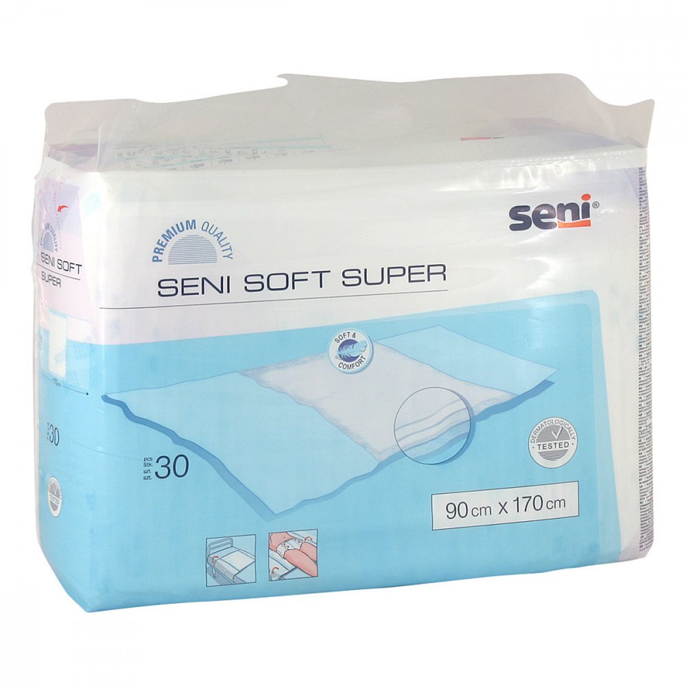 TZMO Deutschland GmbH Seni Soft Super Bettschutzunterlagen 90x170 cm 13598619