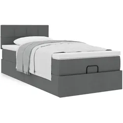vidaXL, Bett, Vallonus (Block mit Quadraten) (80 x 200 cm)