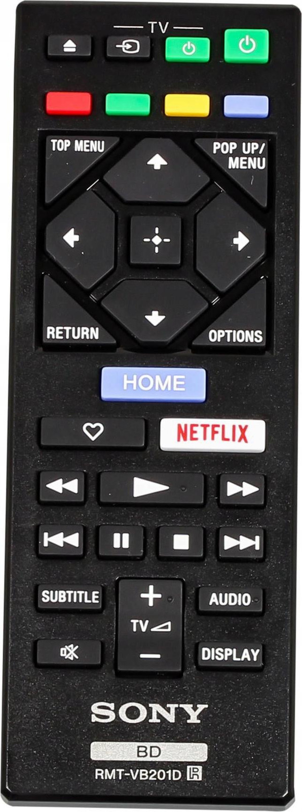 Sony 149312211 Mediaspeler met knopbediening, Zwart