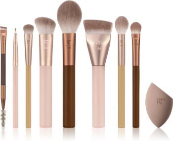 Real Techniques New Nudes All Angles Face Set set de pincéis . New Nudes All Angles Face Set