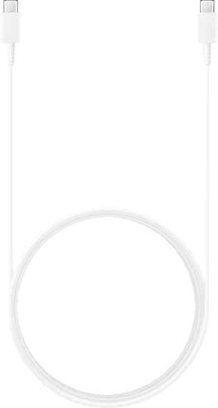 Cable USB-C - Samsung EP-DX510JWEGEU, Macho-Macho, 1.8m, 65W, Blanco