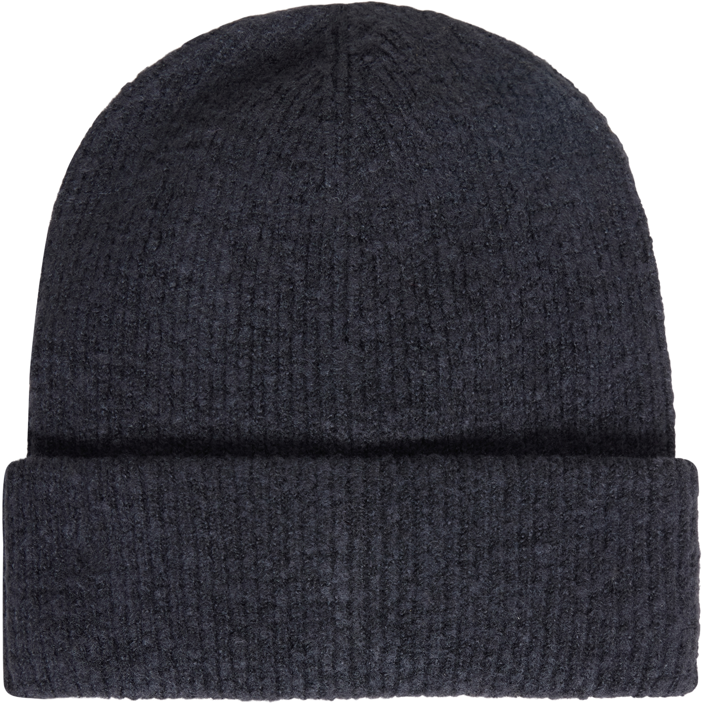 KnowledgeCotton Apparel Soufflé Yarn Mützen & Beanies blau Lifestyle Elastisch