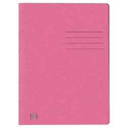 OXFORD Schnellhefter TOP FILE+ DIN A4 Karton rosa