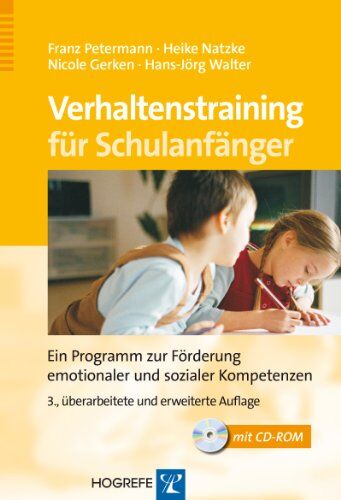 Franz Petermann - Verhaltenstraining für Schulanfänger: Ein Programm zur Förderung emotionaler und sozialer Komptenzen - Preis vom 02.10.2026 23:42:20 h