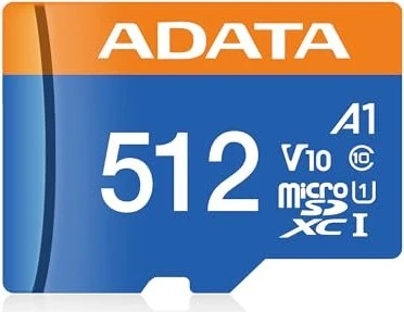 ADATA MicroSDXC 512 GB Premier + SD-Adapter