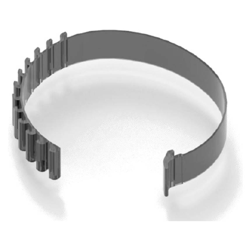 Heidemann 36471 IQ-Clip Gr. M Schwarz 10 St. (Kunststoffkabelbinder, 10 Stk.) (36471)