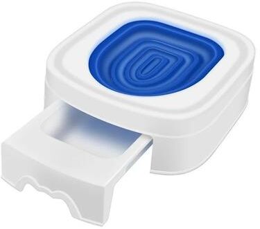 Uplift Picks Cat Toilet Trainer Reusable Pet Training Tray For Cats Dogs And Kittens blue