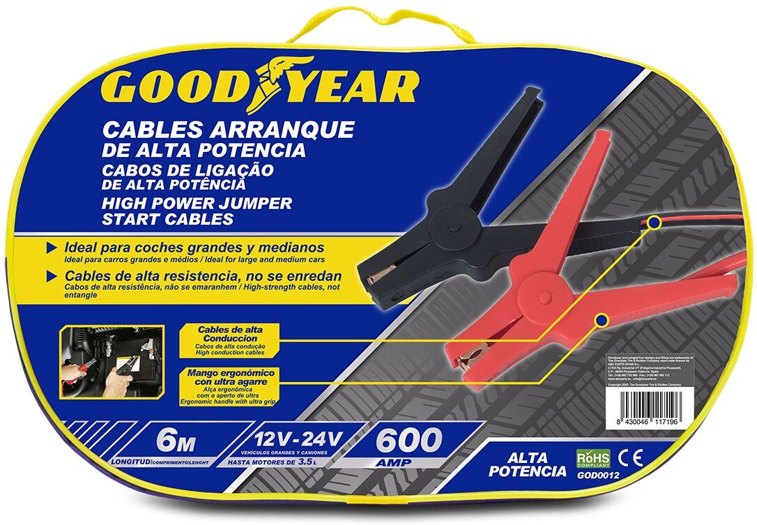 Goodyear GOD0012 Starthilfekabel