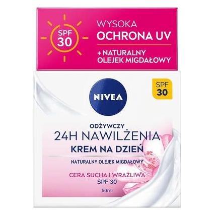 NIVEA Nourishing Day Cream For Dry And Sensitive Skin 50 Ml (50 ml, Tagescreme, SPF 30) (57906968)
