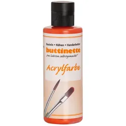 buttinette Acrylfarbe, 80 ml, ziegelrot